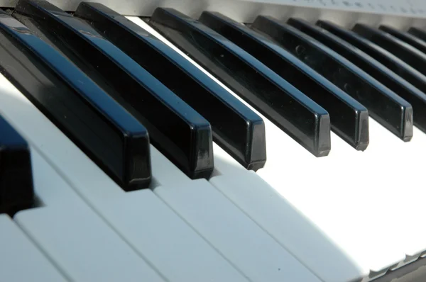 Forma y patrón de teclas de piano — Foto de Stock