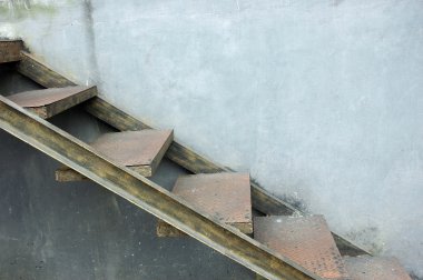 duvar Metal merdiven