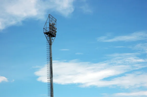 Pali luce stadio — Foto Stock