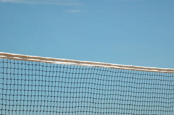 Rede de voleibol de praia — Fotografia de Stock