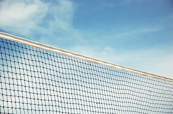 Rede de voleibol de praia — Fotografia de Stock