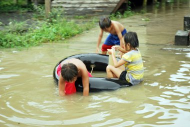 malinau, Doğu borneo - Endonezya - 7 Ocak 2012