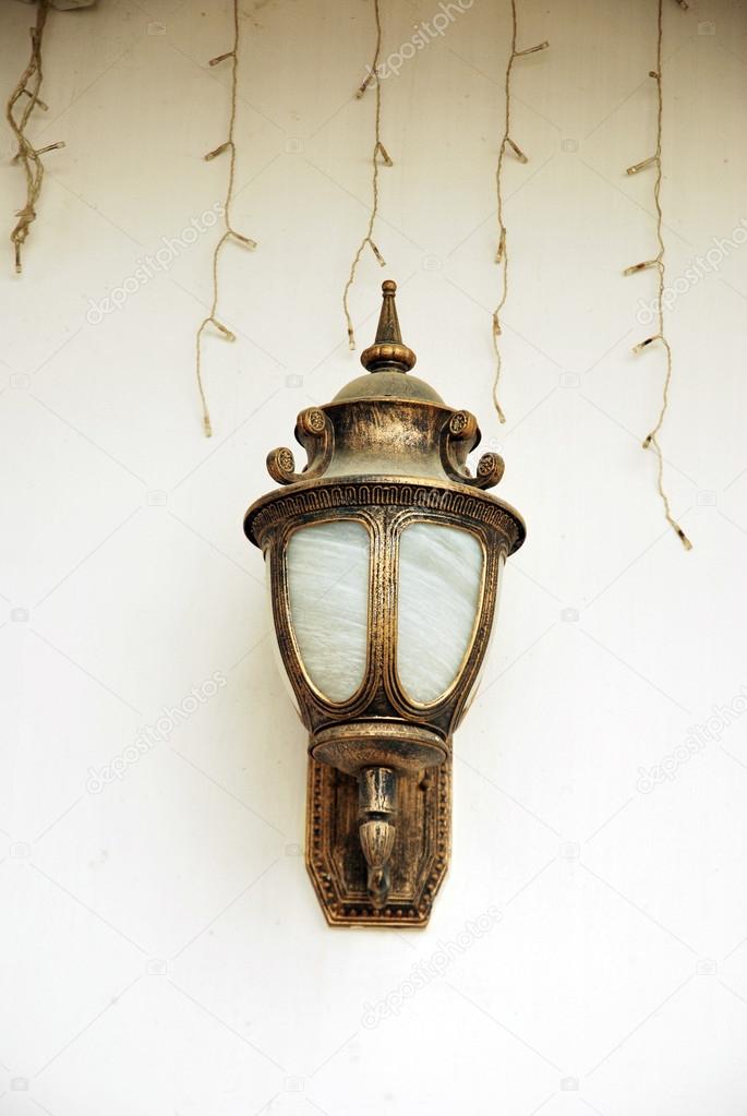 Decorative lights on the wall