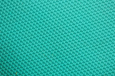 doku ve desen yeşil paspas