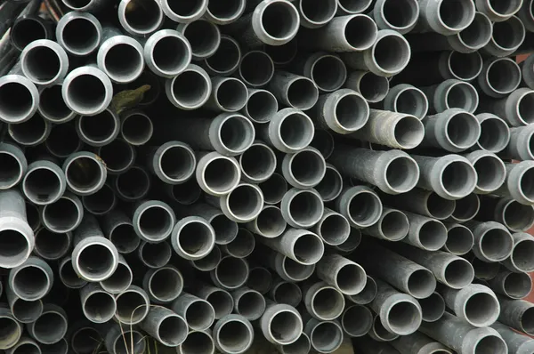 Texture and pattern of plastic pipe — Stock Photo, Image