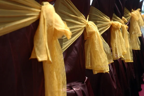 Modèle de sièges d'emballage en tissu décoratif — Photo