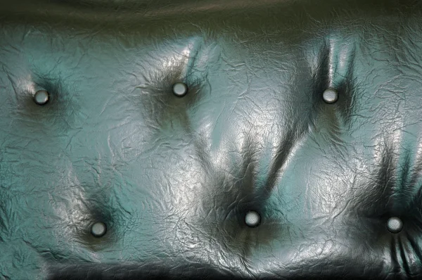 Siyah deri koltuğun dokusu ve deseni — Stok fotoğraf