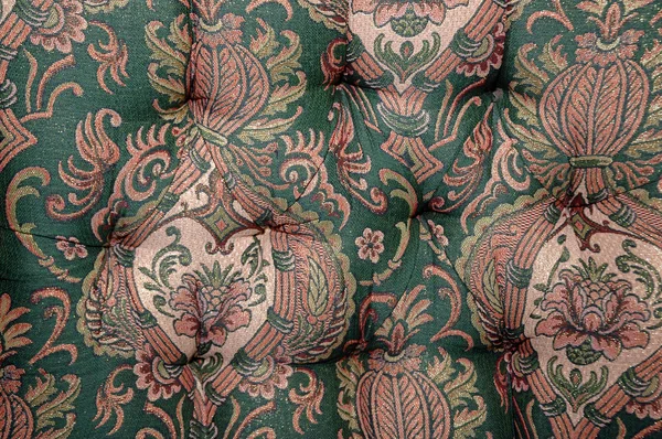 Texture and pattern of seat upholstery — Stock Photo, Image