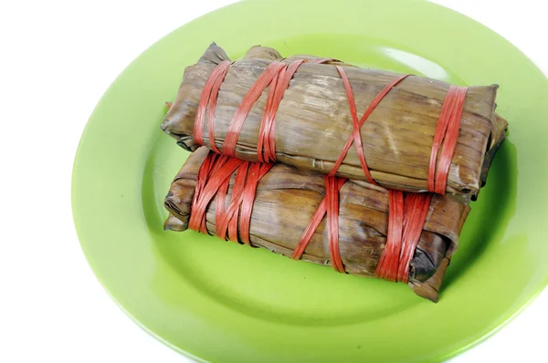 Buras è cibo tradizionale indonesiano — Foto Stock