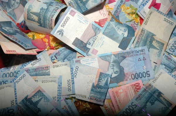 Uang kertas Indonesia — Stok Foto