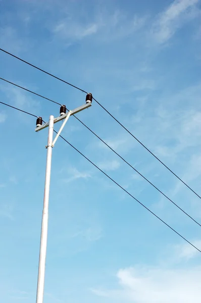 Electricity pole — Stock Photo, Image