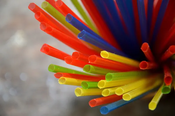 Drinking straws — Stock Photo, Image