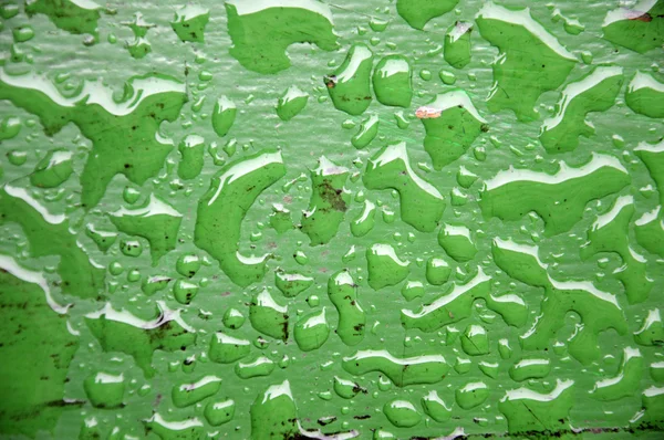 Rain puddles — Stock Photo, Image