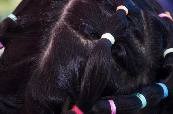 Hair braids — Stock Photo, Image