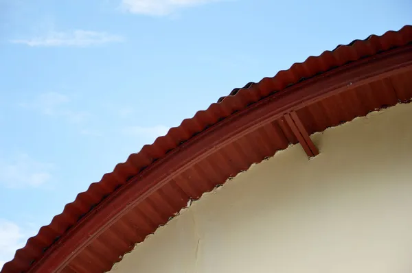 Techo de un edificio antiguo — Foto de Stock