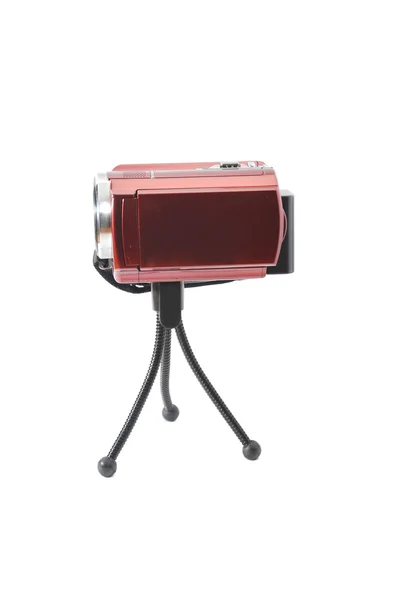 Handycam rosso — Foto Stock