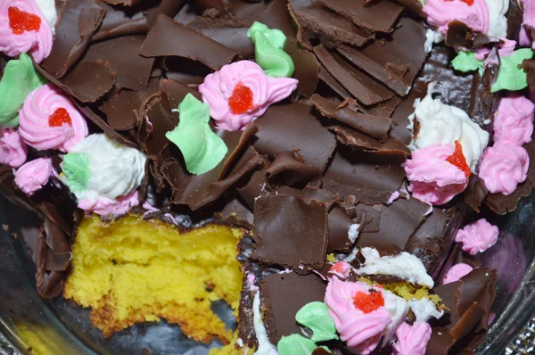 Bolo de chocolate — Fotografia de Stock