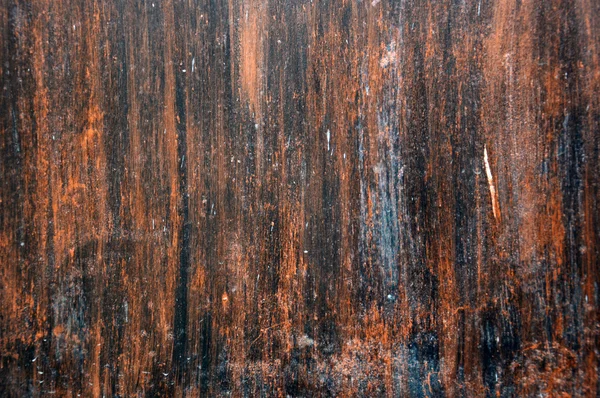 Detail texturen en patronen van roestig ijzer plaat — Stockfoto