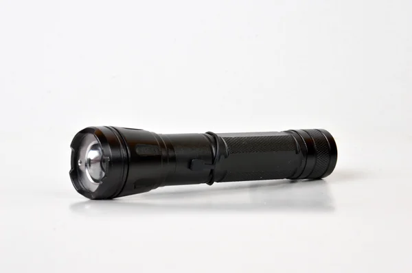 black flashlight