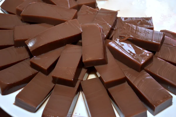 Ciasto czekoladowe galaretki — Zdjęcie stockowe