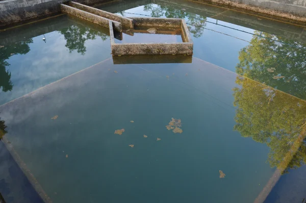 Construcción de filtración de agua de drenaje —  Fotos de Stock