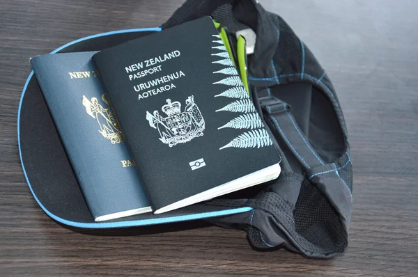 New zealand passport — Stock Photo, Image