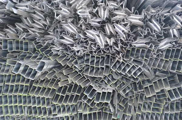 Aluminium metalowe wzór — Zdjęcie stockowe