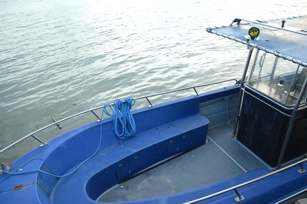 Barco azul — Fotografia de Stock