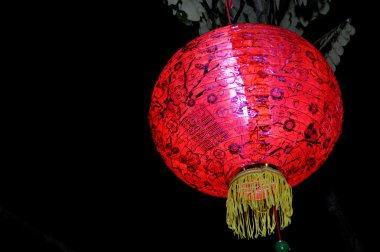 Çin kırmızı lampion 