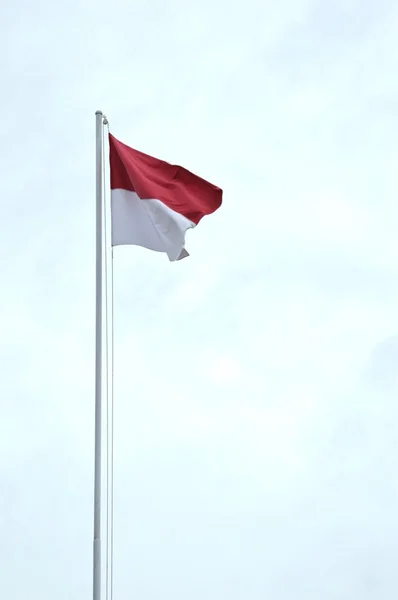 Indonesiens flagga — Stockfoto