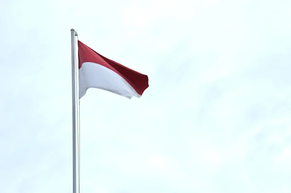 Indonesiens Flagge — Stockfoto