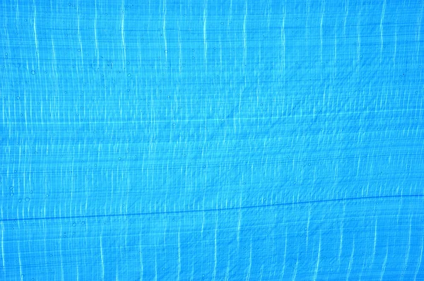 Tenda di plastica blu — Foto Stock