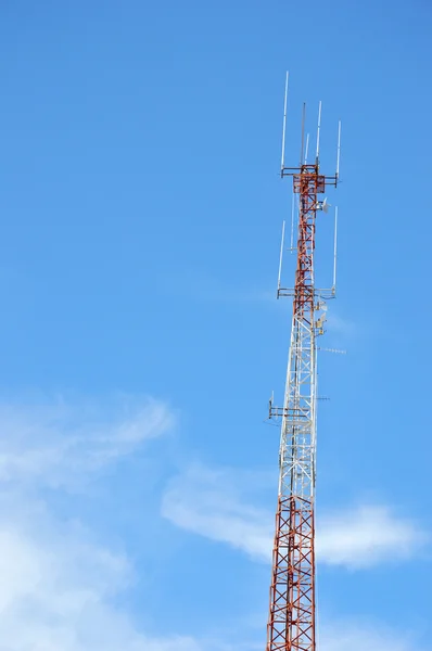 Telecommunications tower — Stock Photo, Image