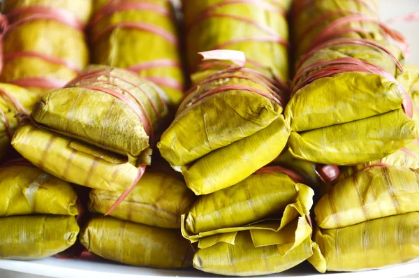 Buras es la comida tradicional indonesia —  Fotos de Stock