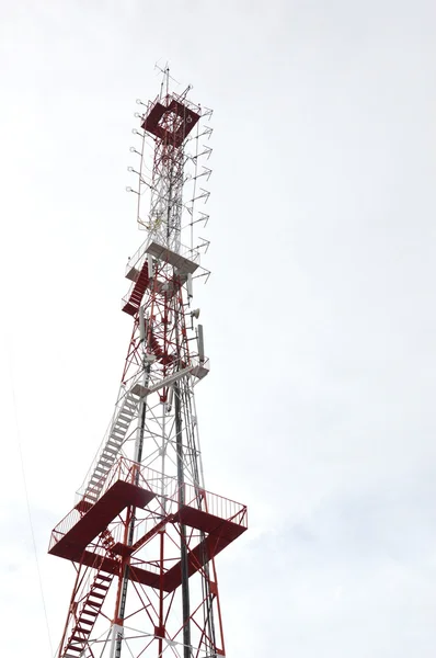 Telecommunications tower — Stock Photo, Image