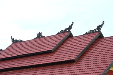 binaların çatı üst kabile oymalar