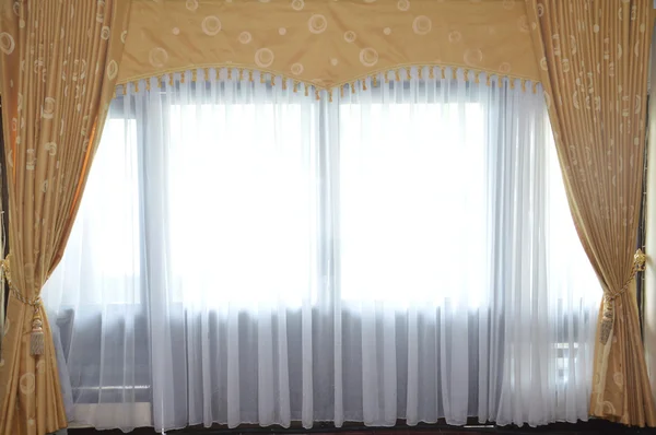 Silk curtain — Stock Photo, Image