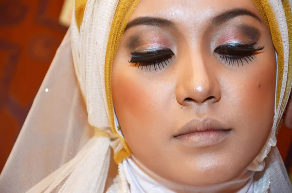 Indonesian bride — Stock Photo, Image