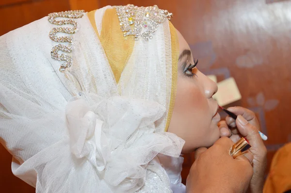 Sposa indonesiana — Foto Stock