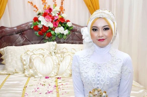 Sposa indonesiana — Foto Stock