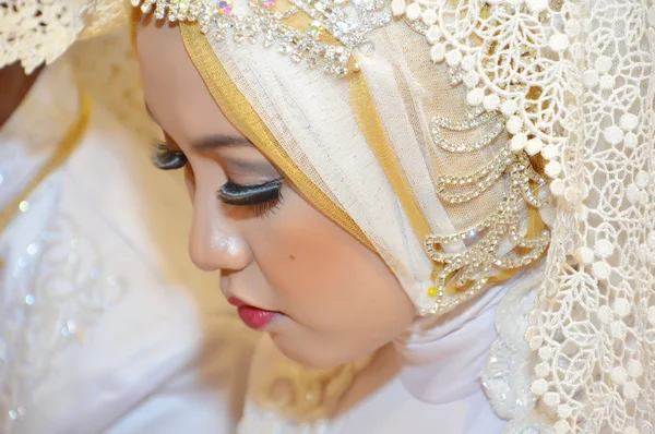 Ινδονησιακά-νύφη — Φωτογραφία Αρχείου