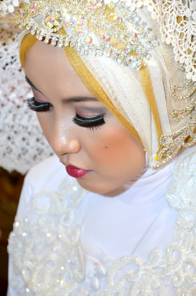 Indonesian bride — Stock Photo, Image