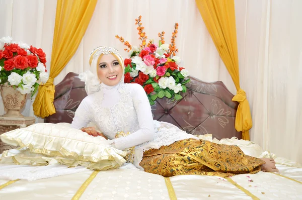 Sposa indonesiana — Foto Stock