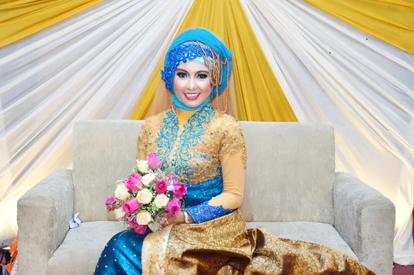 Sposa indonesiana — Foto Stock