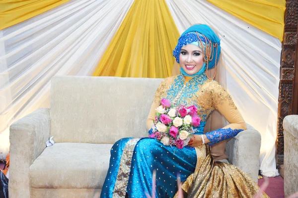 Sposa indonesiana — Foto Stock