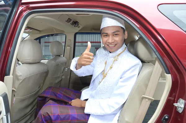 Indonesian's groom — Stock Photo, Image