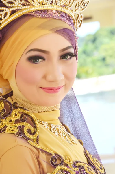 Noiva indonésia — Fotografia de Stock