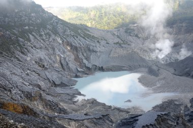 tangkuban perahu dağ