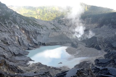 tangkuban perahu dağ