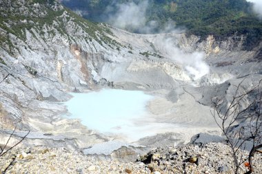 tangkuban perahu dağ